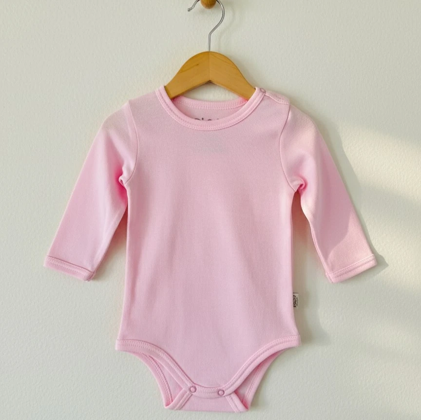 Uzun Kollu Bebek Body | Yenidoğan & Bebek Giyim - Pembe