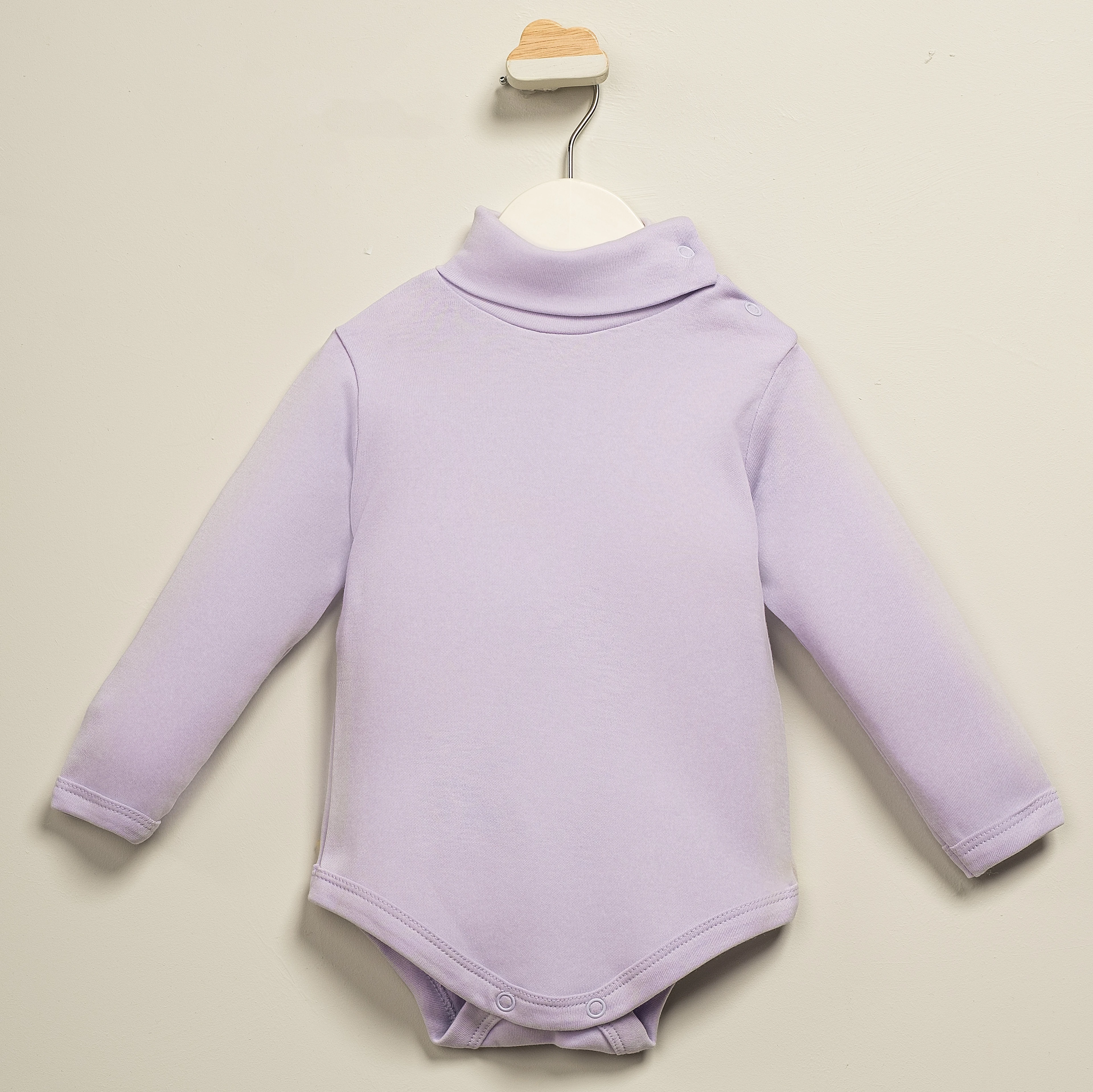 Boğazlı Uzun Kollu Kız Bebek Body | Yenidoğan & Bebek Giyim