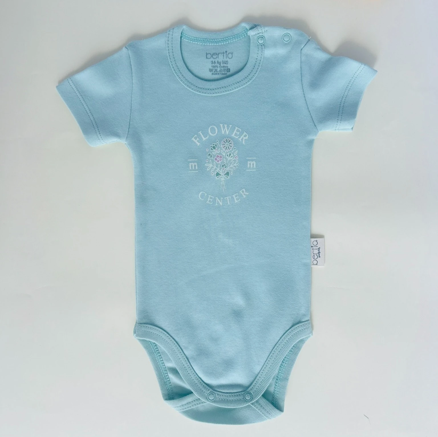 Kısa Kollu Bebek Body | Bebek Giyim