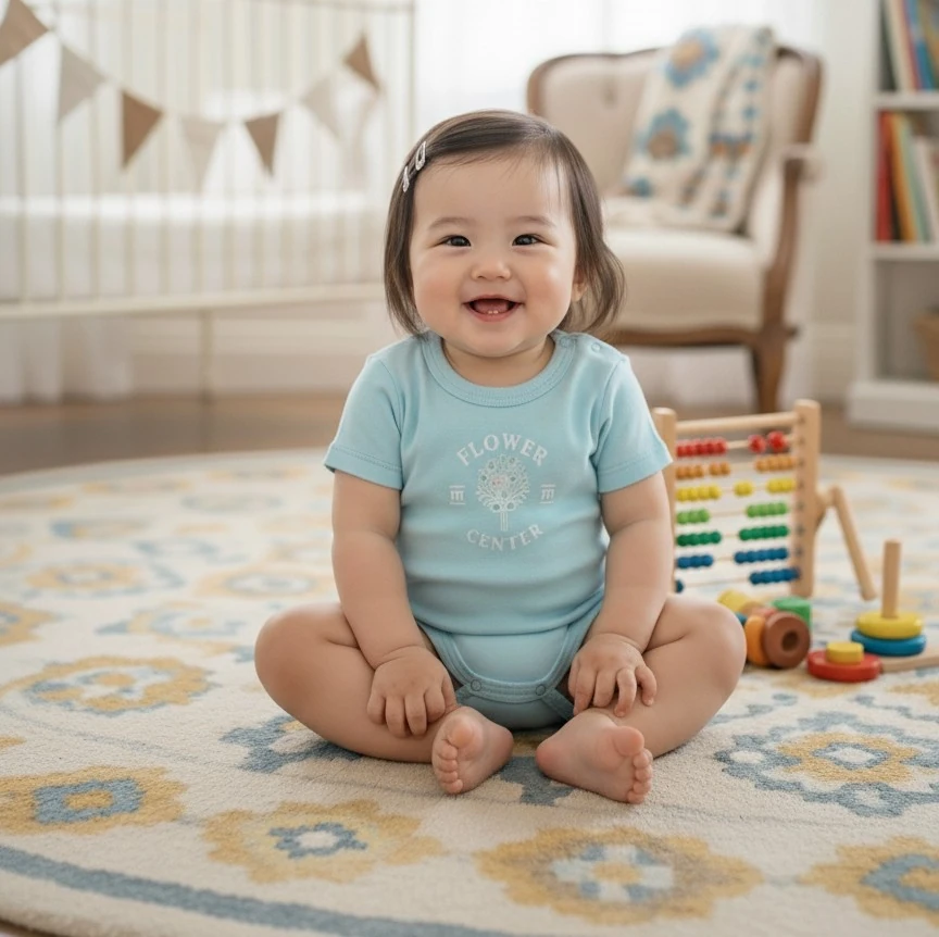 Kısa Kollu Bebek Body | Bebek Giyim