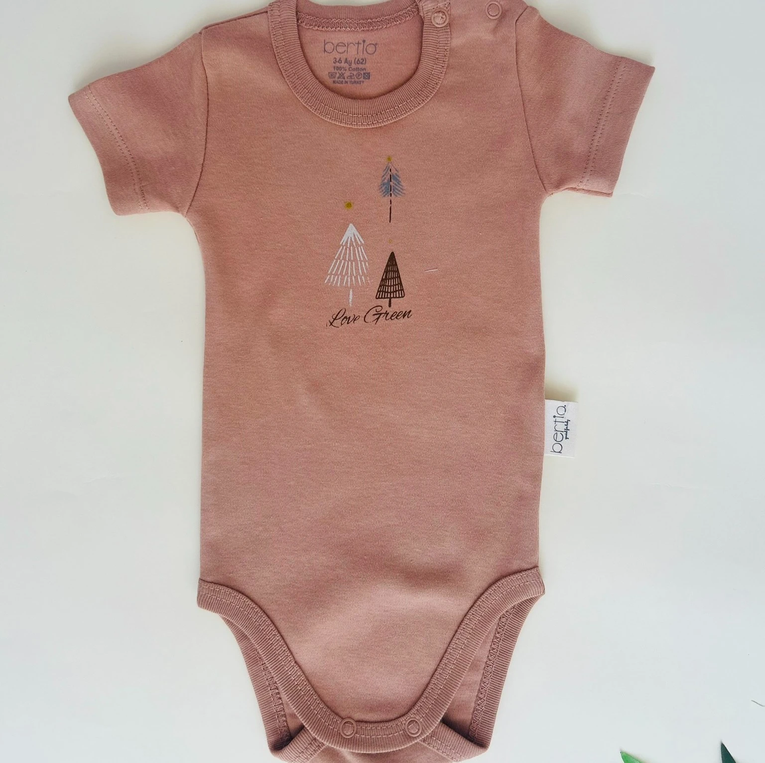 Kısa Kollu Bebek Body | Bebek Giyim