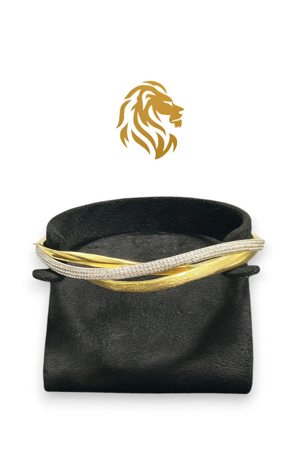 Üçlü Sarmal Taşlı Kelepçe