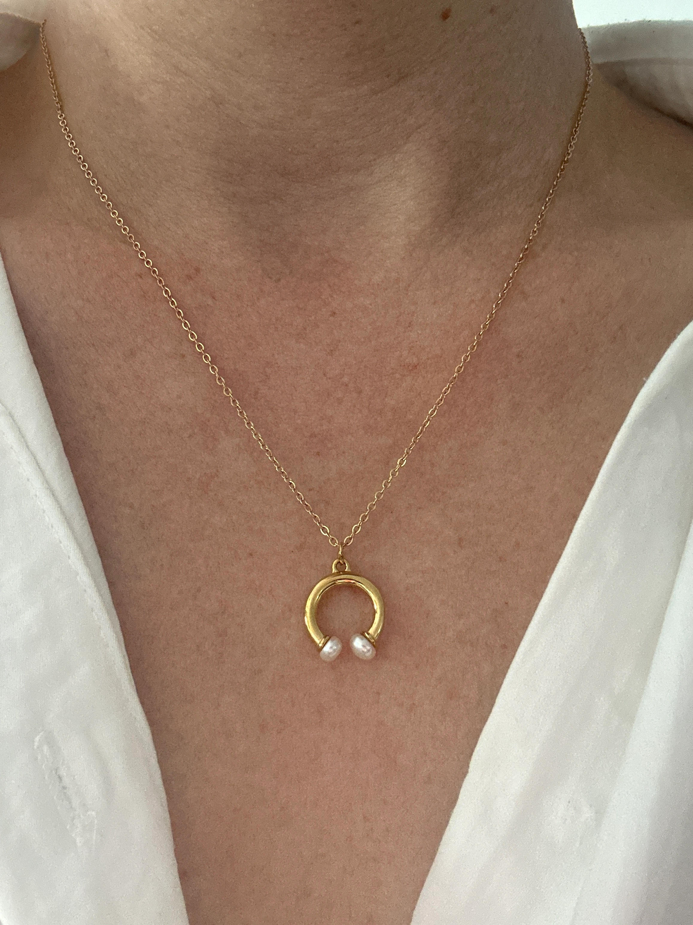 Doğal İnci Kolye