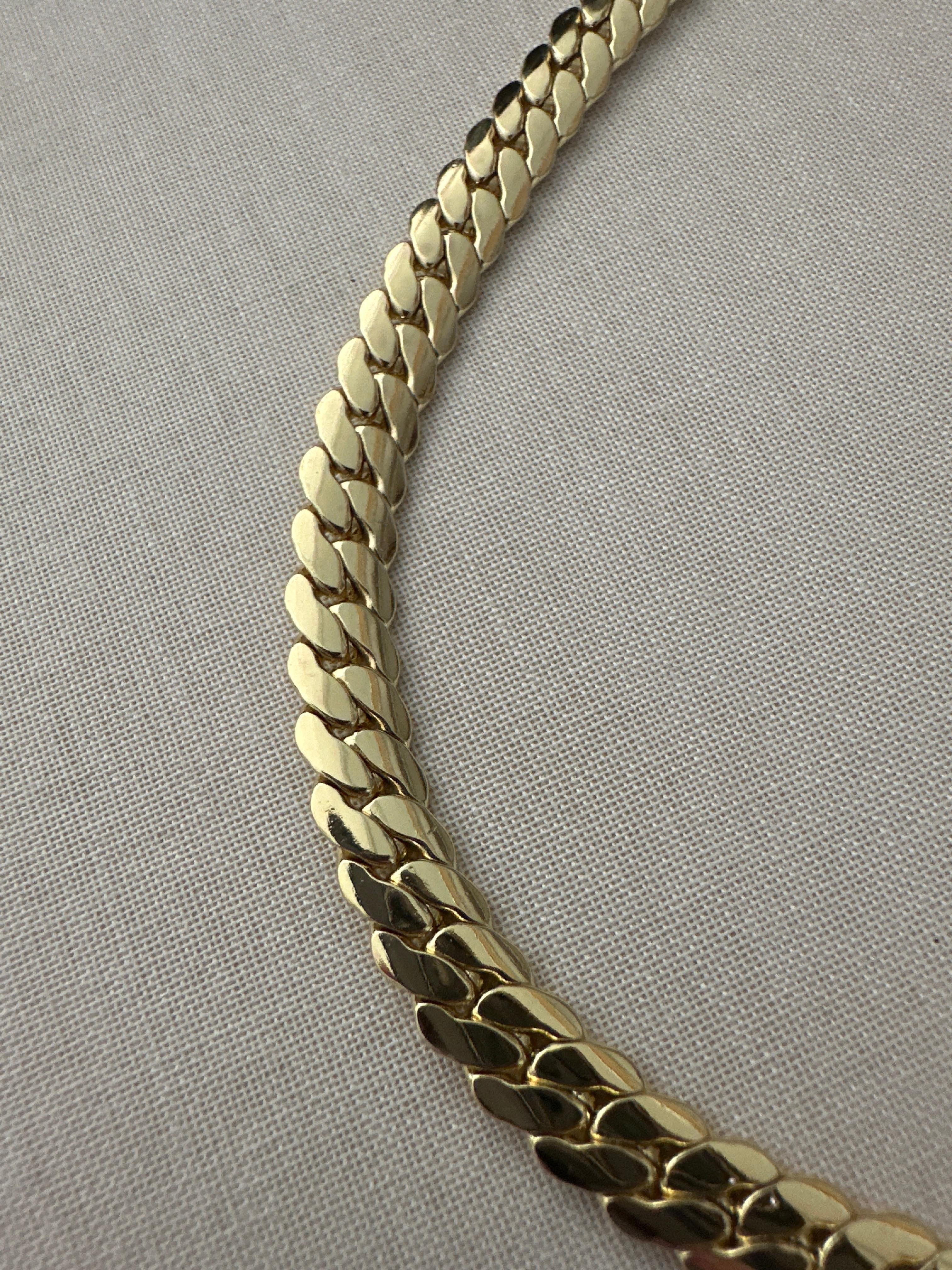 18K Choker Zincir