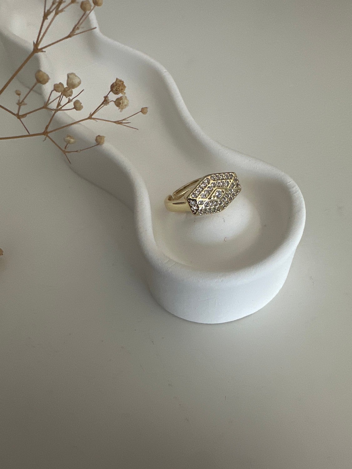 Zirkon Taşlı Yüzük image
