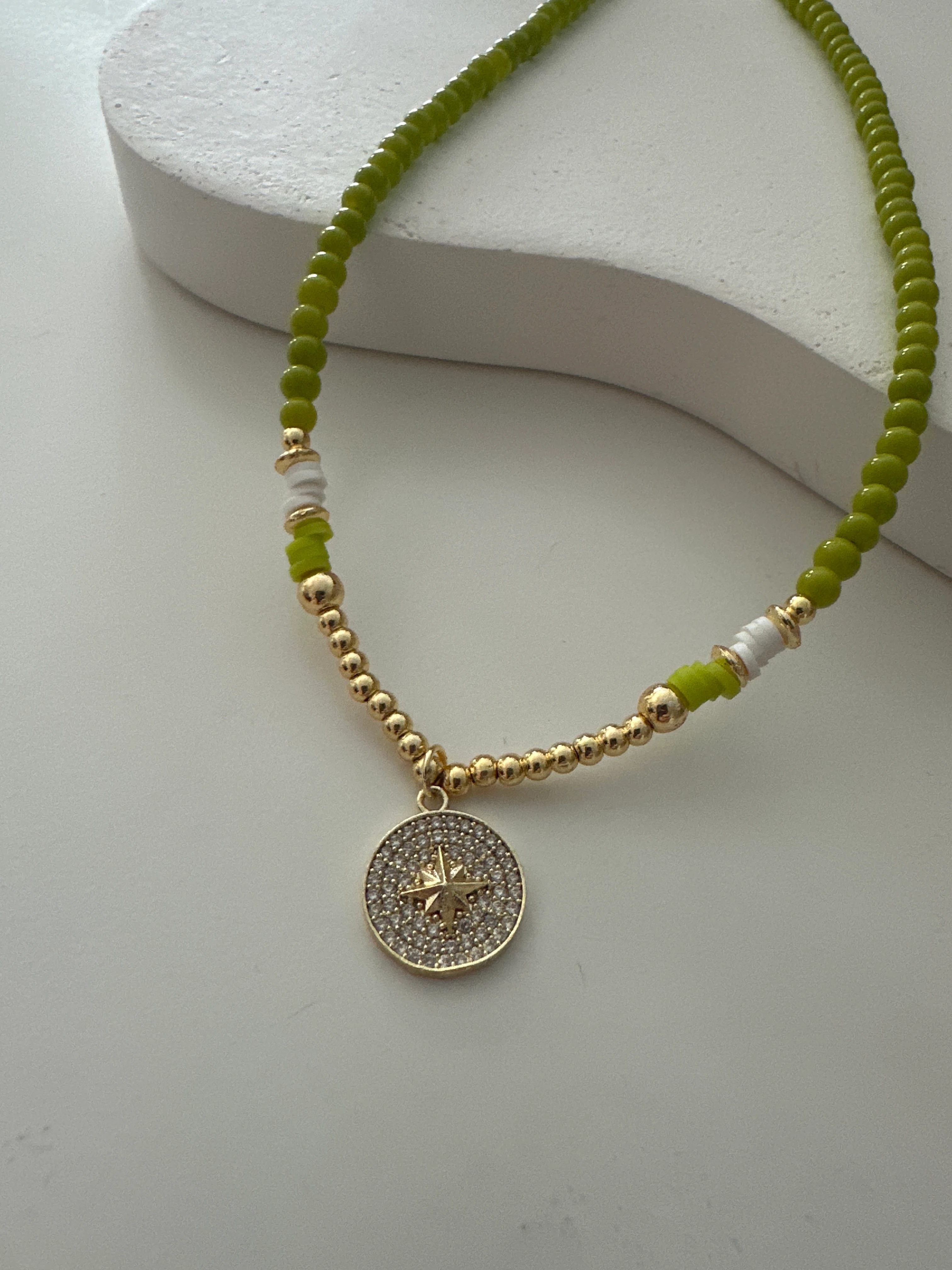 Kutup Yıldızı Boncuk Kolye