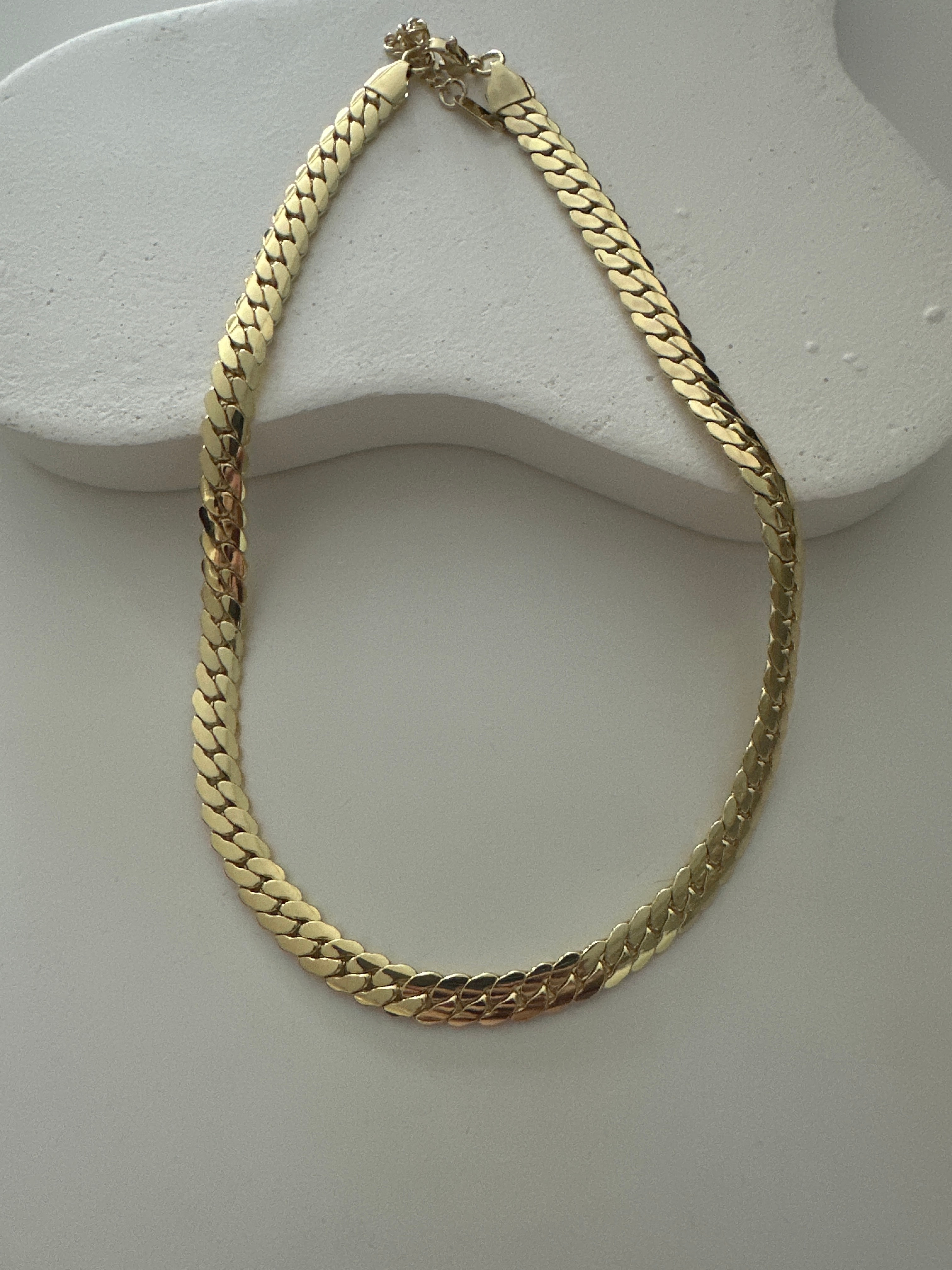 18K Choker Zincir