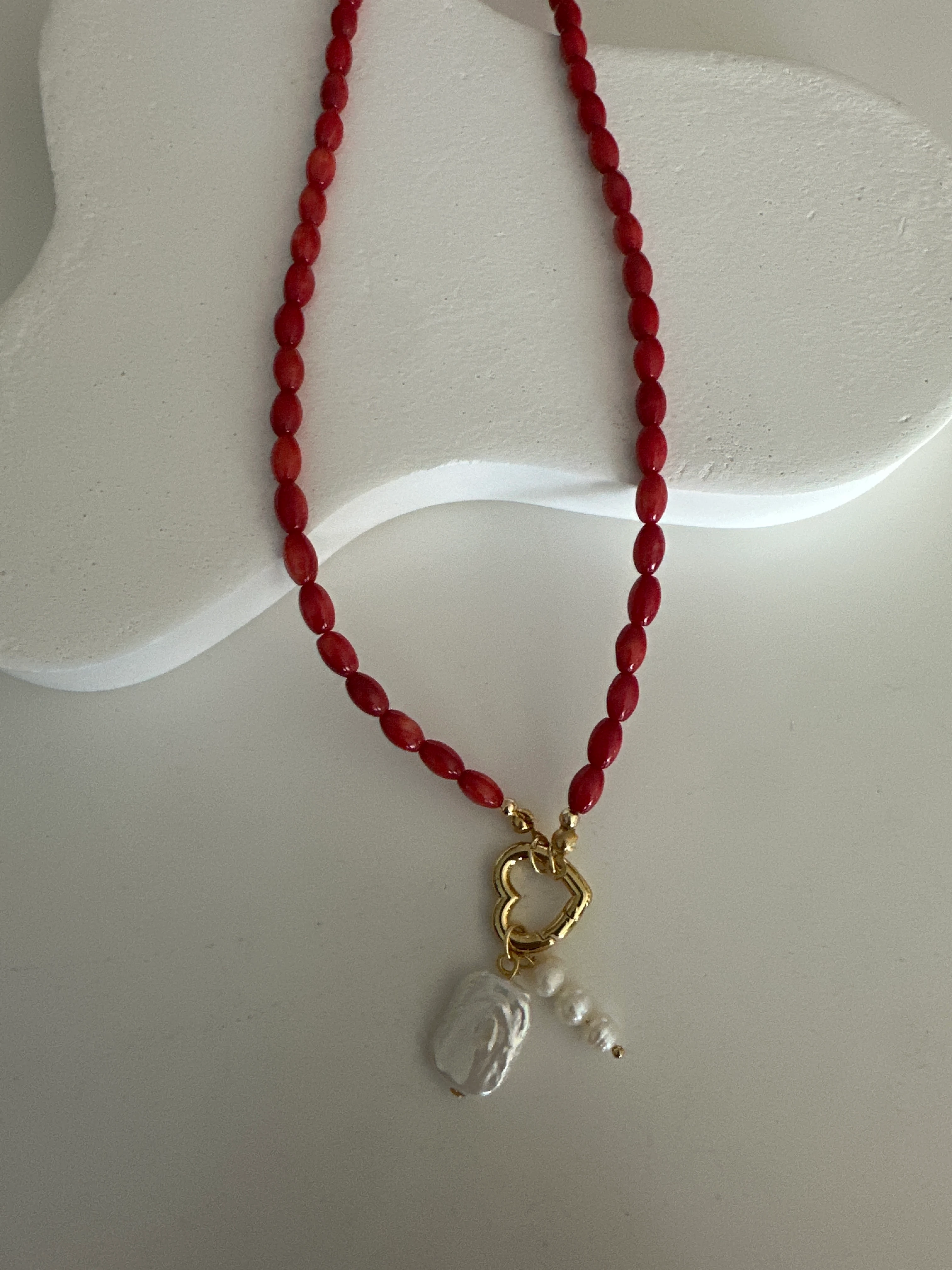 İnci Mercan Madalyon