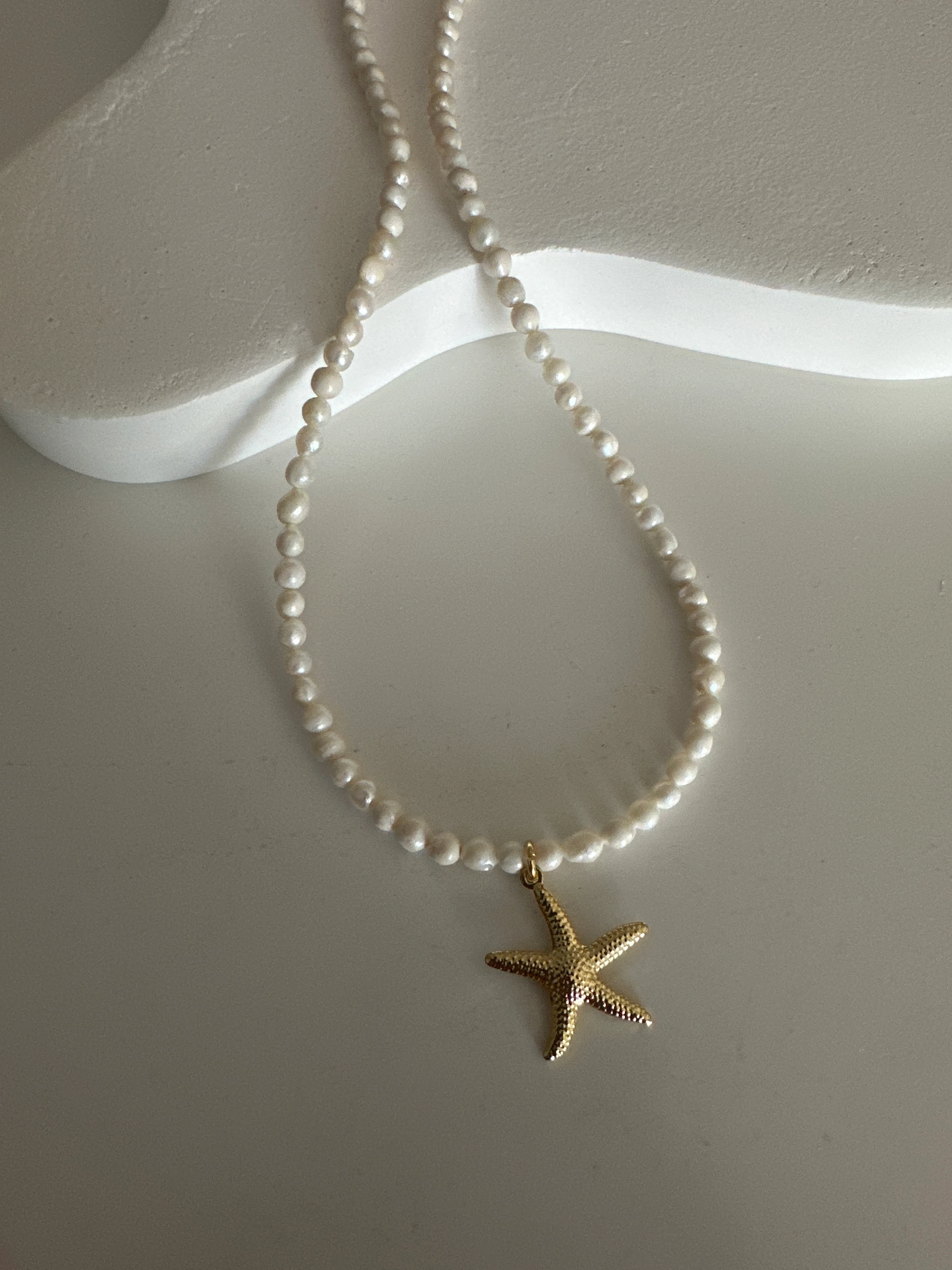 Deniz Yıldızı İnci Kolye