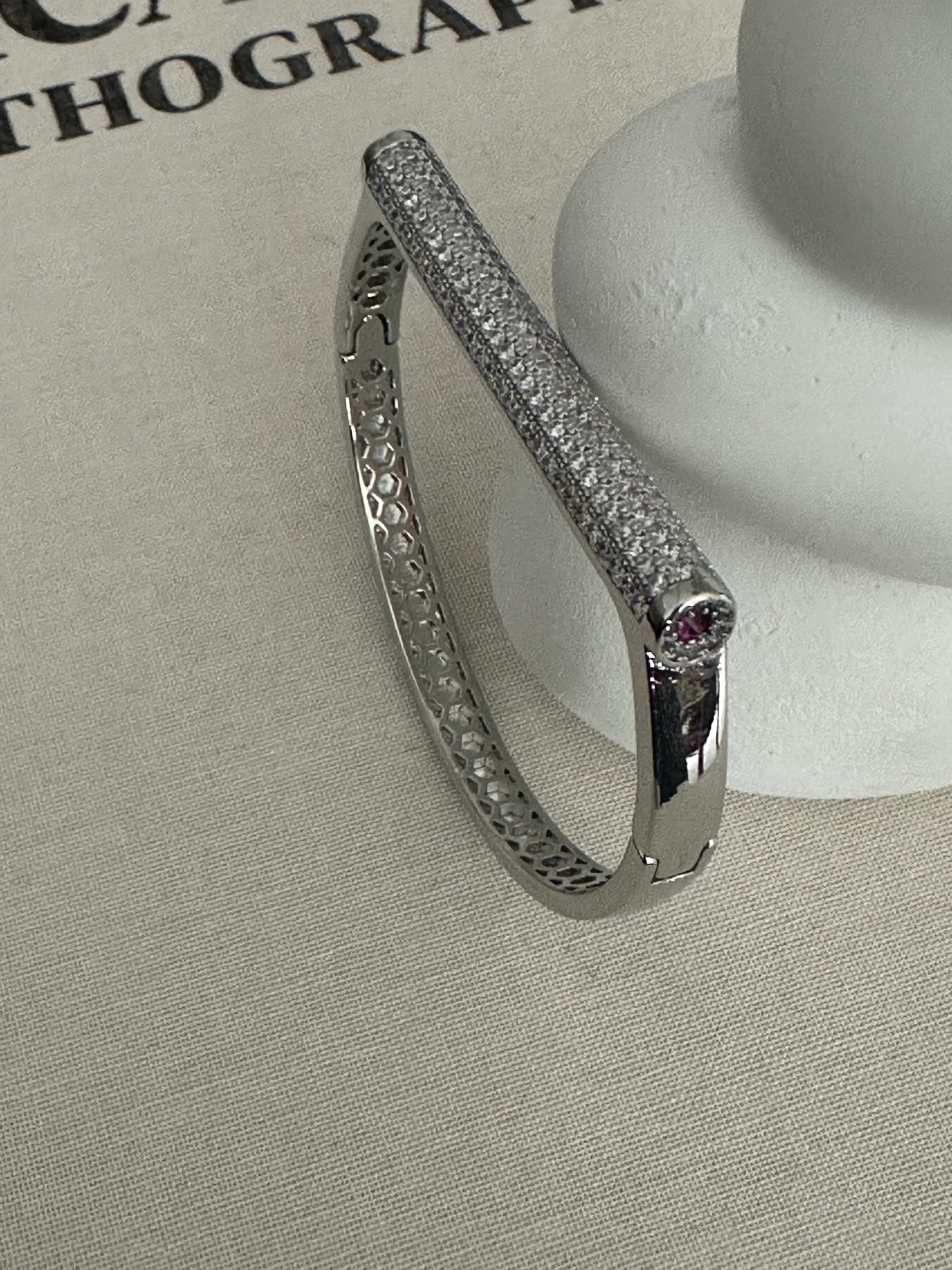 Tasarım Kelepçe Silver