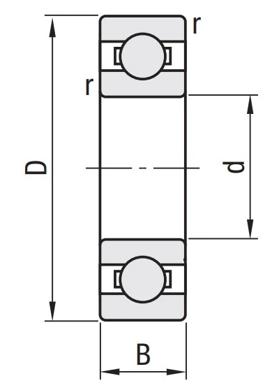 6202 2RS C3 WALZKUGEL RULMAN (15x35x11)