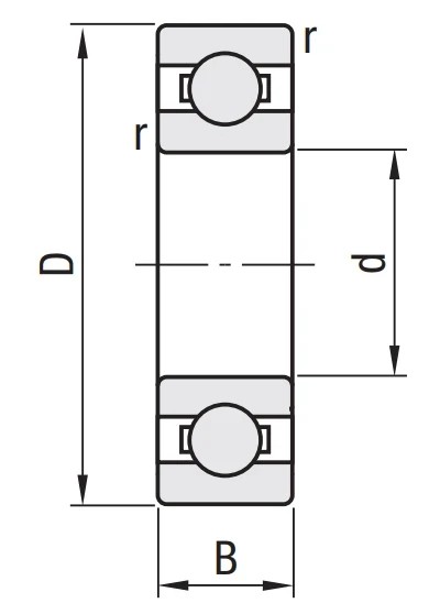 62/28 IKL RULMAN (28X58X16)
