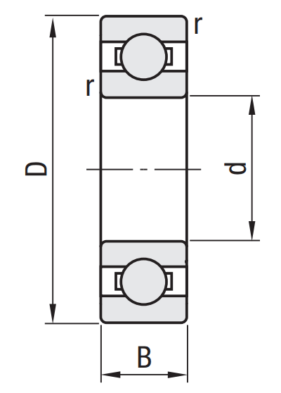 604 2RS RULMAN (4X12X4)