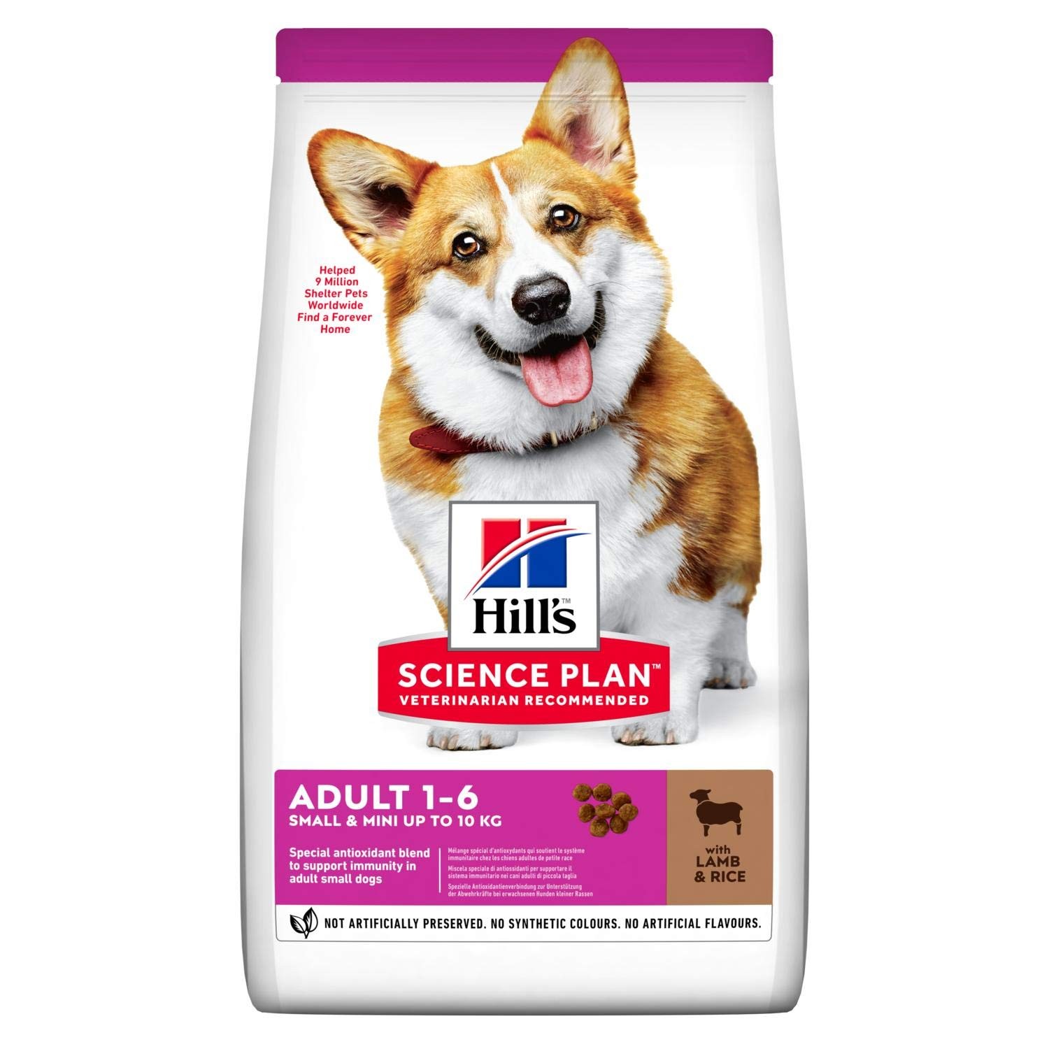 Hill's Science Plan Small Mini Adult Lamb&rice 1,5 Kg