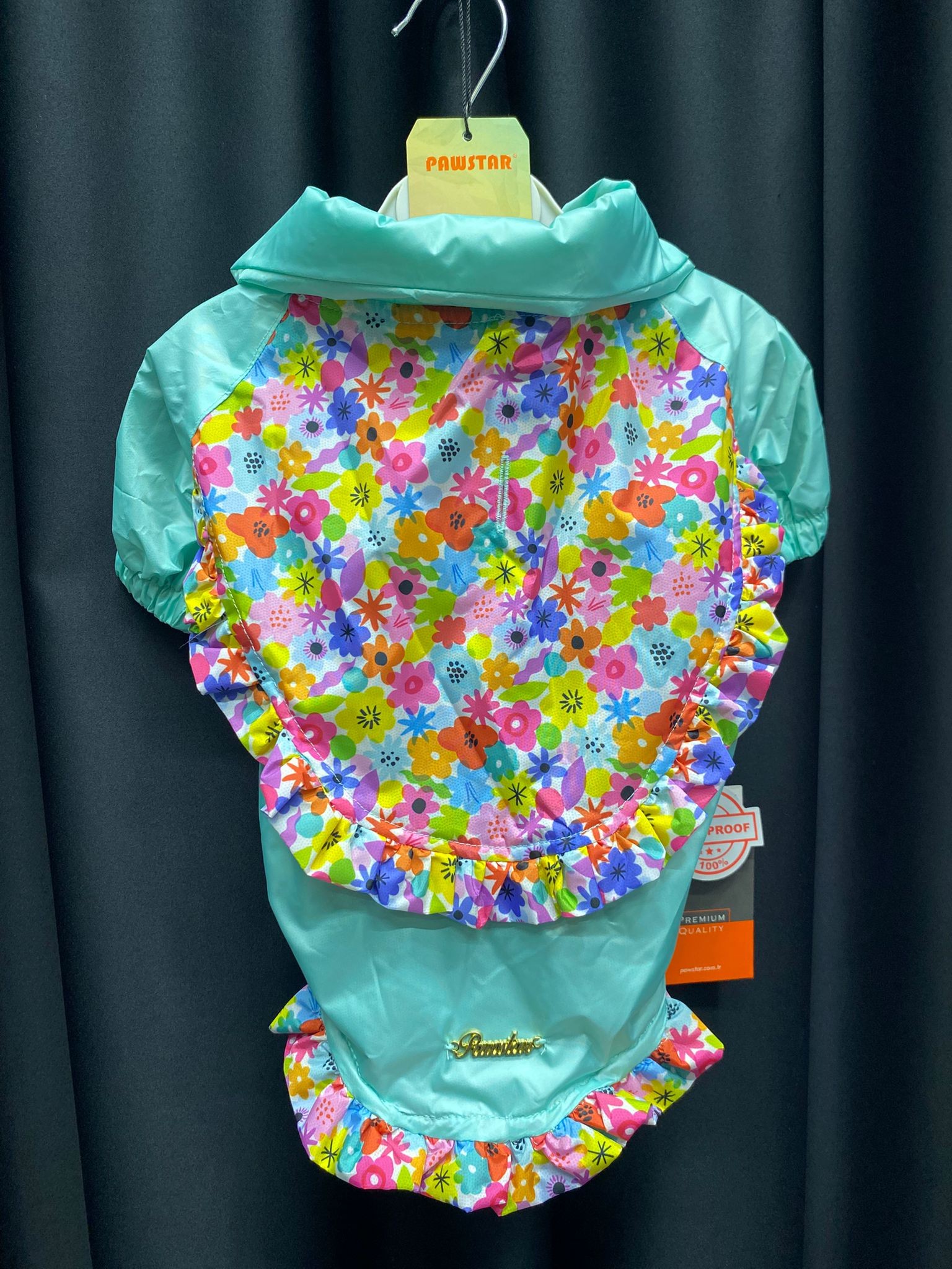 PAWSTAR Mint Victoria Yağmurluk