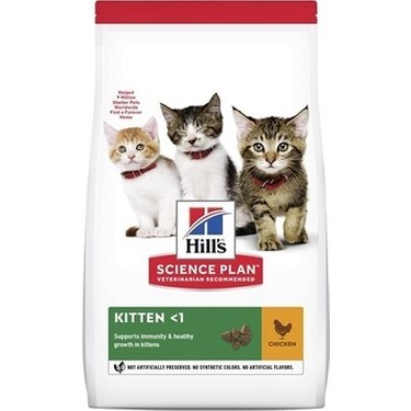 Hill's science plan kitten tavuklu yavru kedi maması 7kg