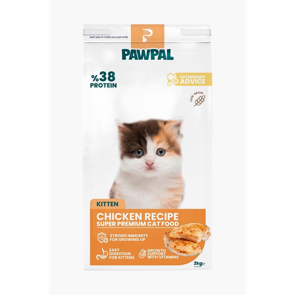 Pawpal tavuklu yavru kedi maması 2kg