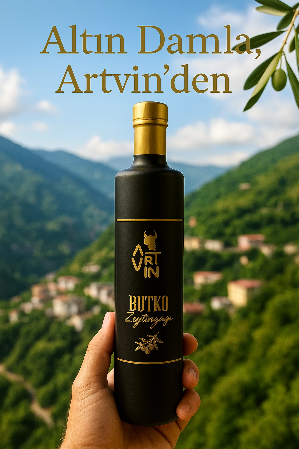 Butko Zeytinyağı – Artvin’den Gelen Altın Lezzet 500 g