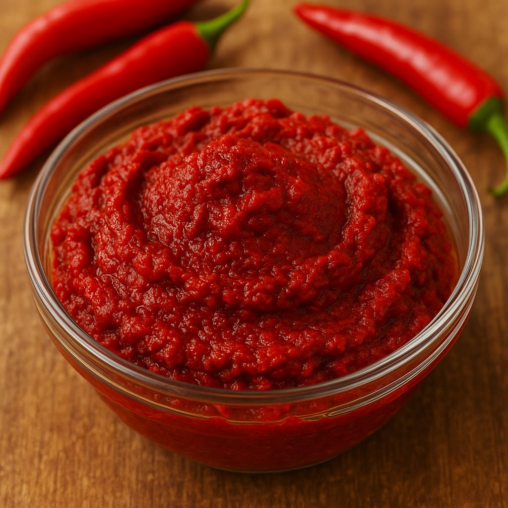 🔥 Doğal Ev Yapımı Biber Salçası – Katkısız & Yoğun Kıvamlı