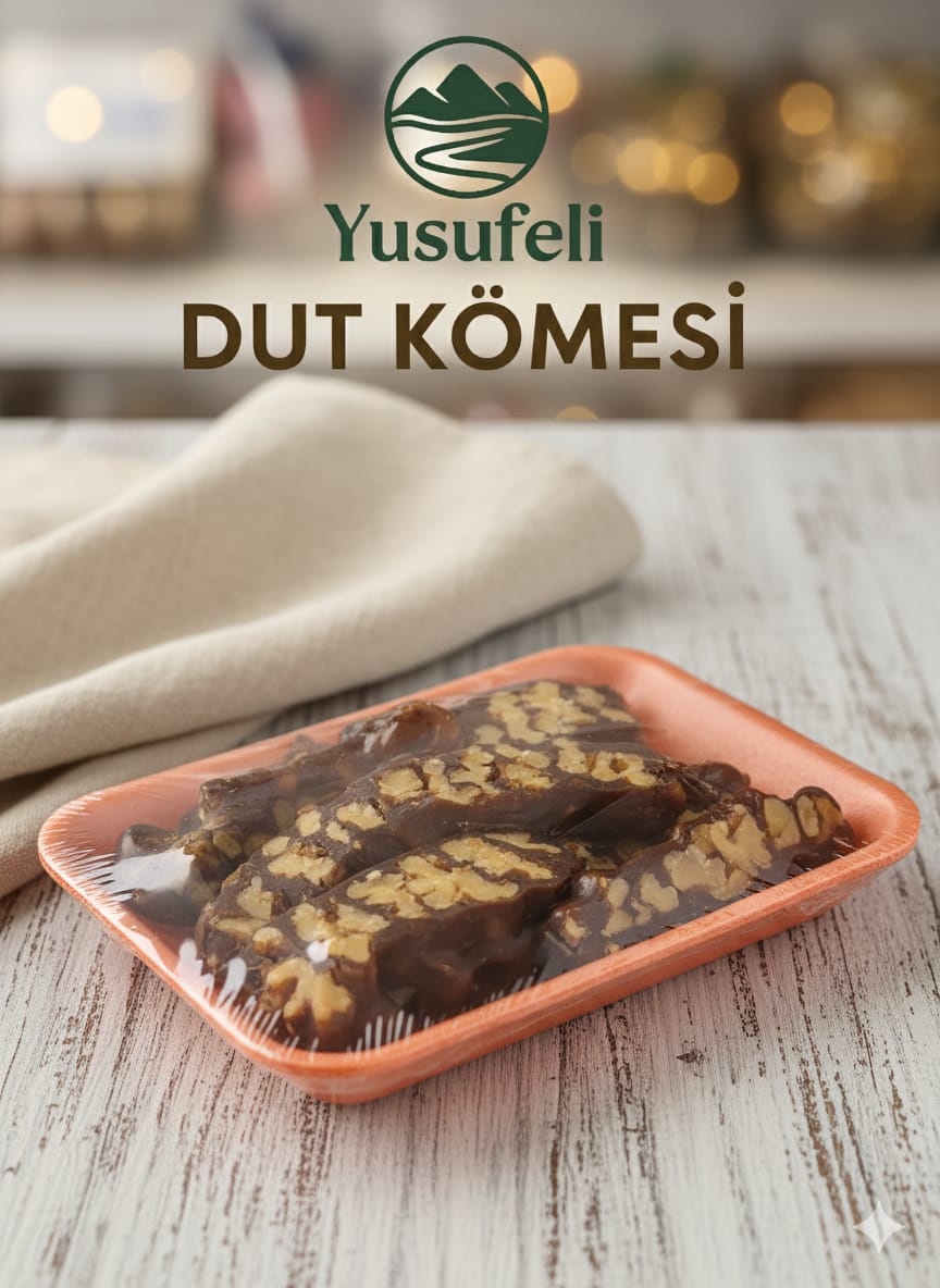 Yusufeli Dut Kömesi – Ceviz Dolu Enerji Atıştırmalığı