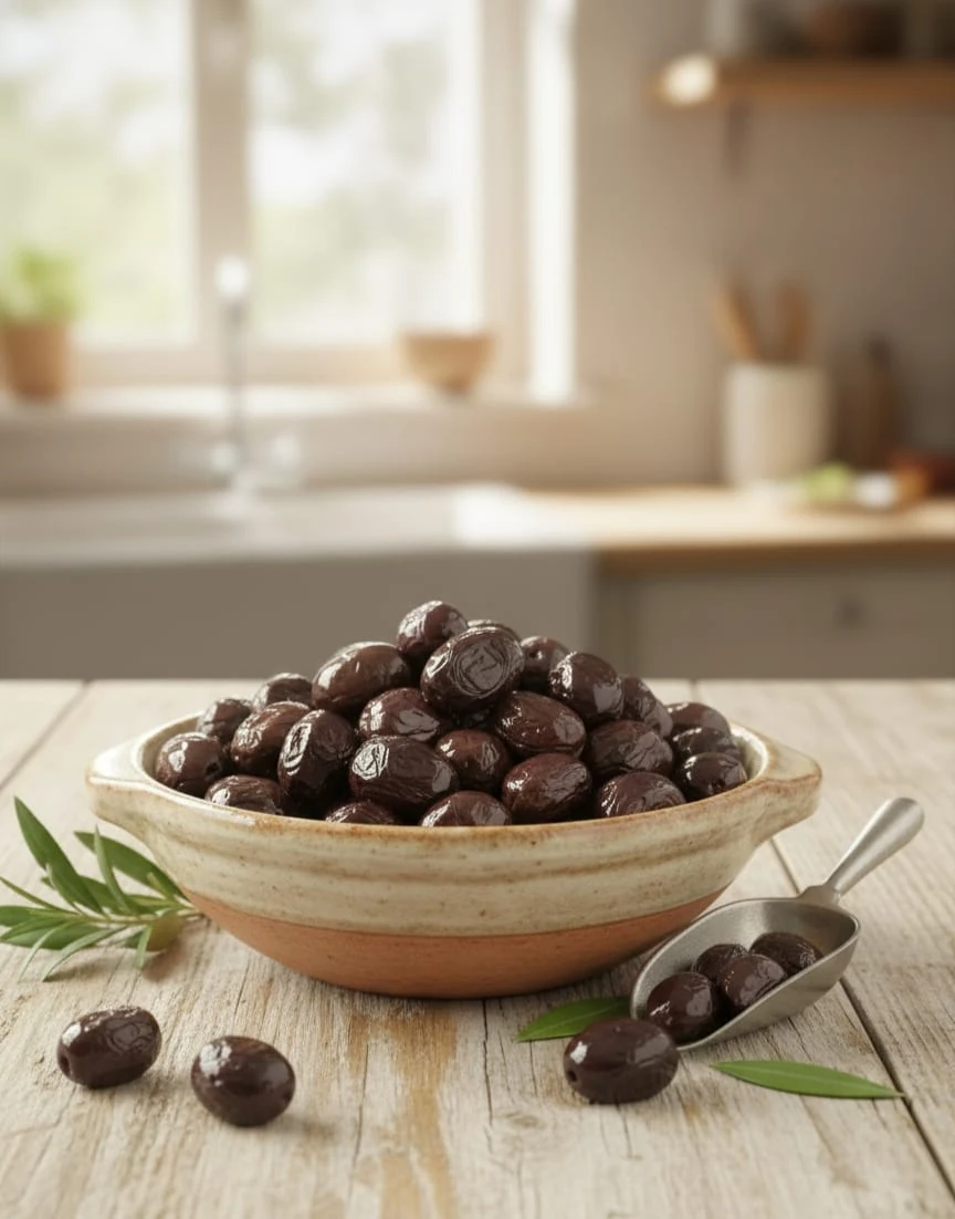 Doğal Salamura Siyah Zeytin