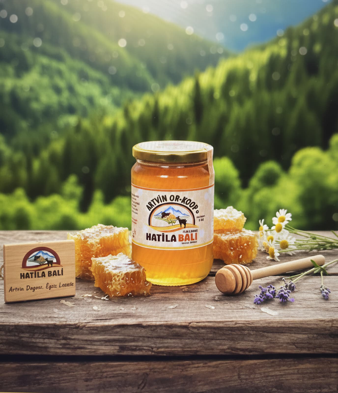 Artvin Or-Koop Hatıla Balı: Doğanın En Tatlı Hali 1kg 