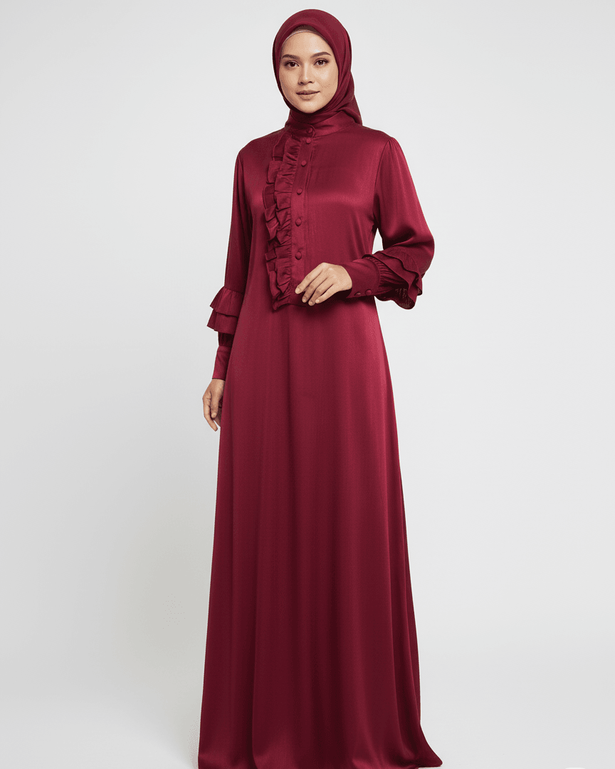 Zemheri Elbise %100 İpek Cupra Kumaş