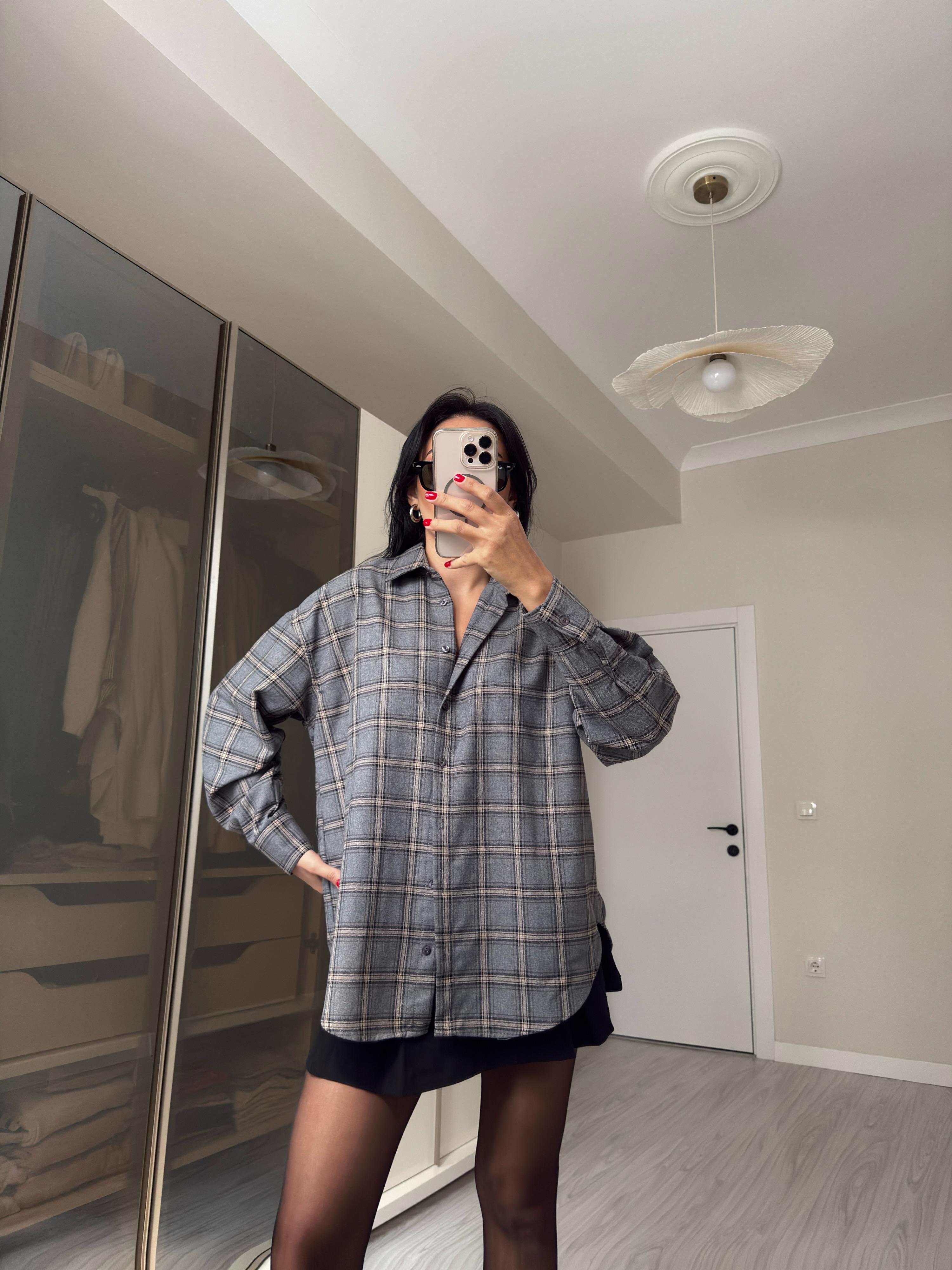 Ekose Desenli Gömlek