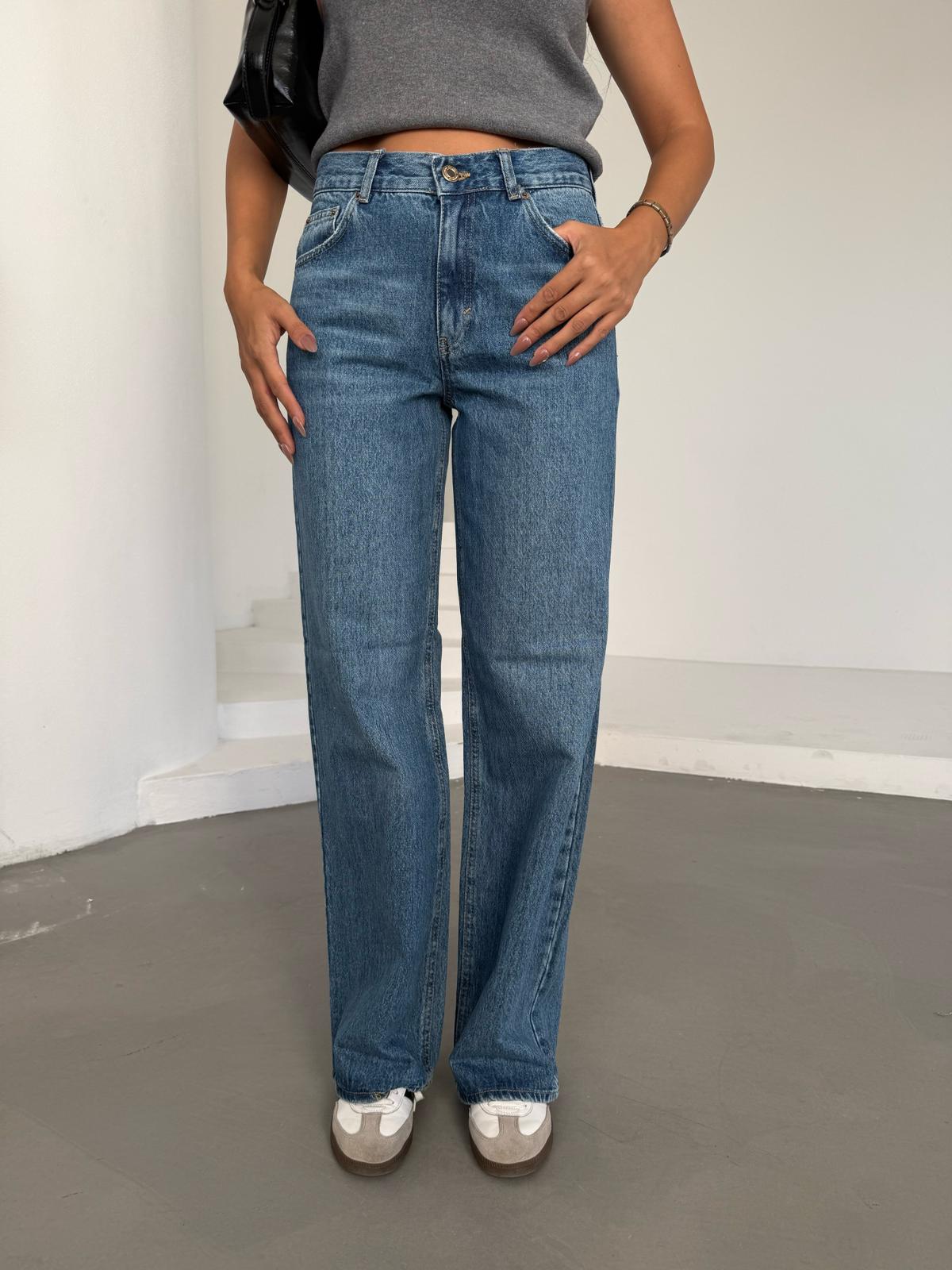  Pullbear Straıght Yıkamalı Jean