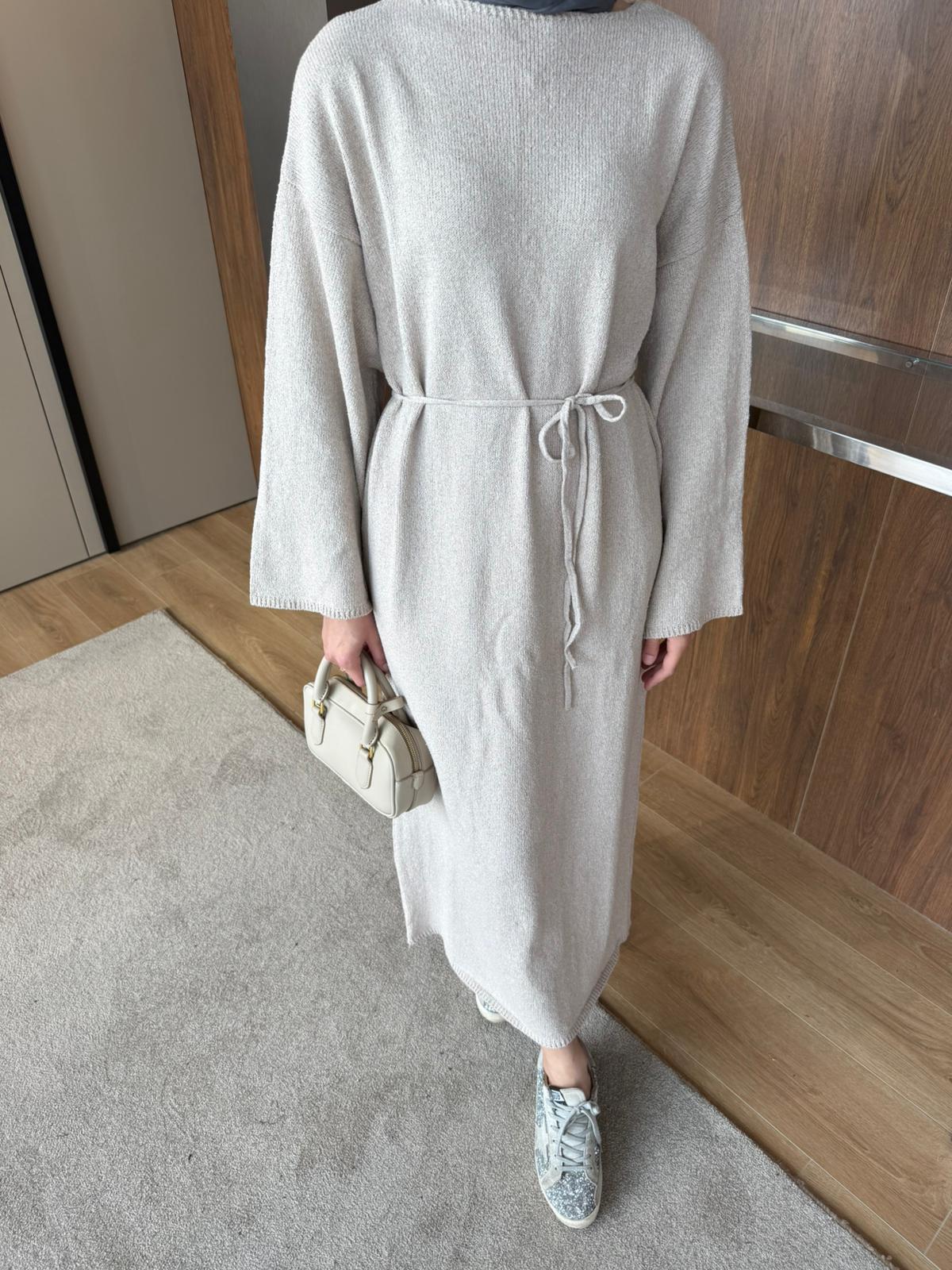 CRAS TRİKO ELBİSE  - Taş Renk