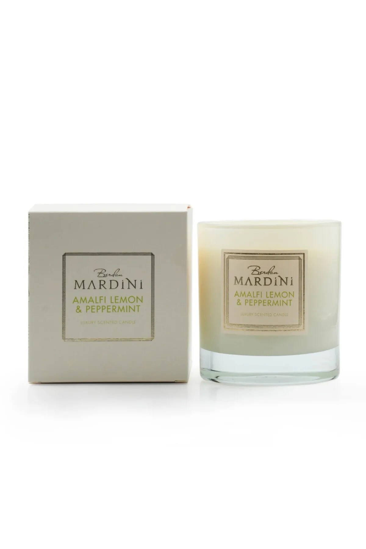 AMALFI LEMON&PEPPERMINT LUXURY SCENTED CANDLE