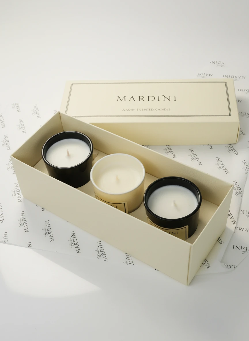 Luxury Candle Trio – Rose Oud, Cherry Almond & Jasmine Tuberose