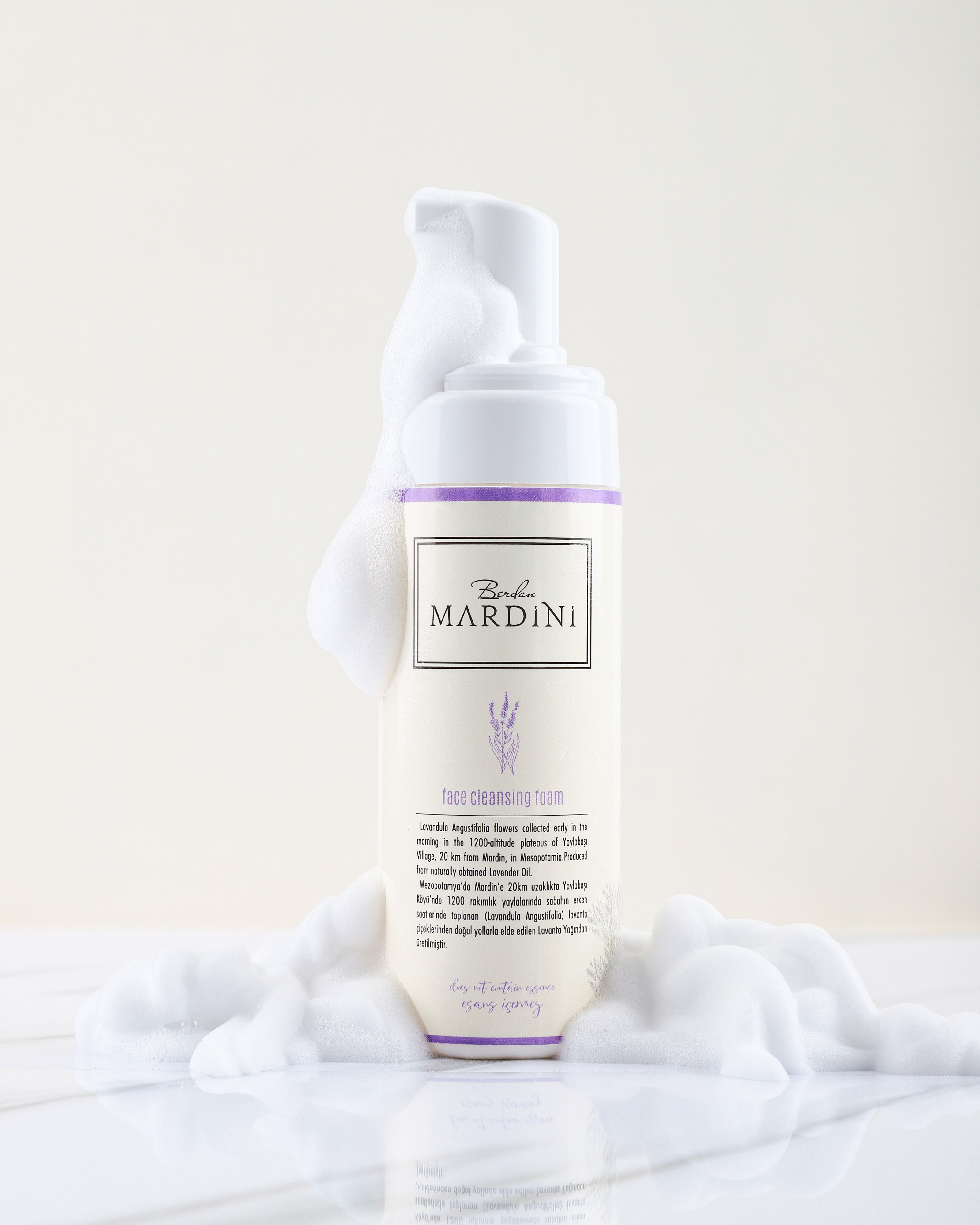 DOĞAL LAVANTA YÜZ TEMİZLEME KÖPÜĞÜ 150 ML