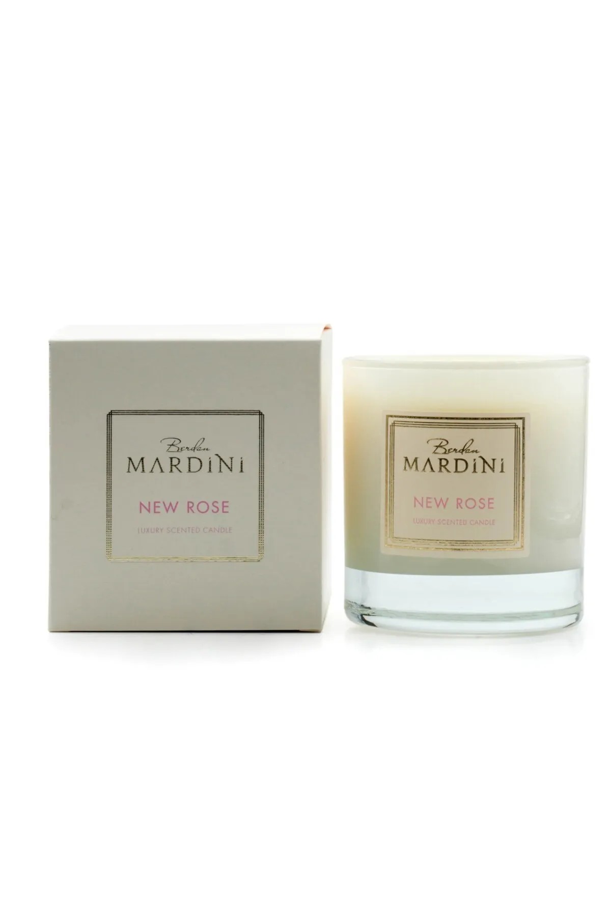 NEW ROSE LUXURY SCENTED CANDLE