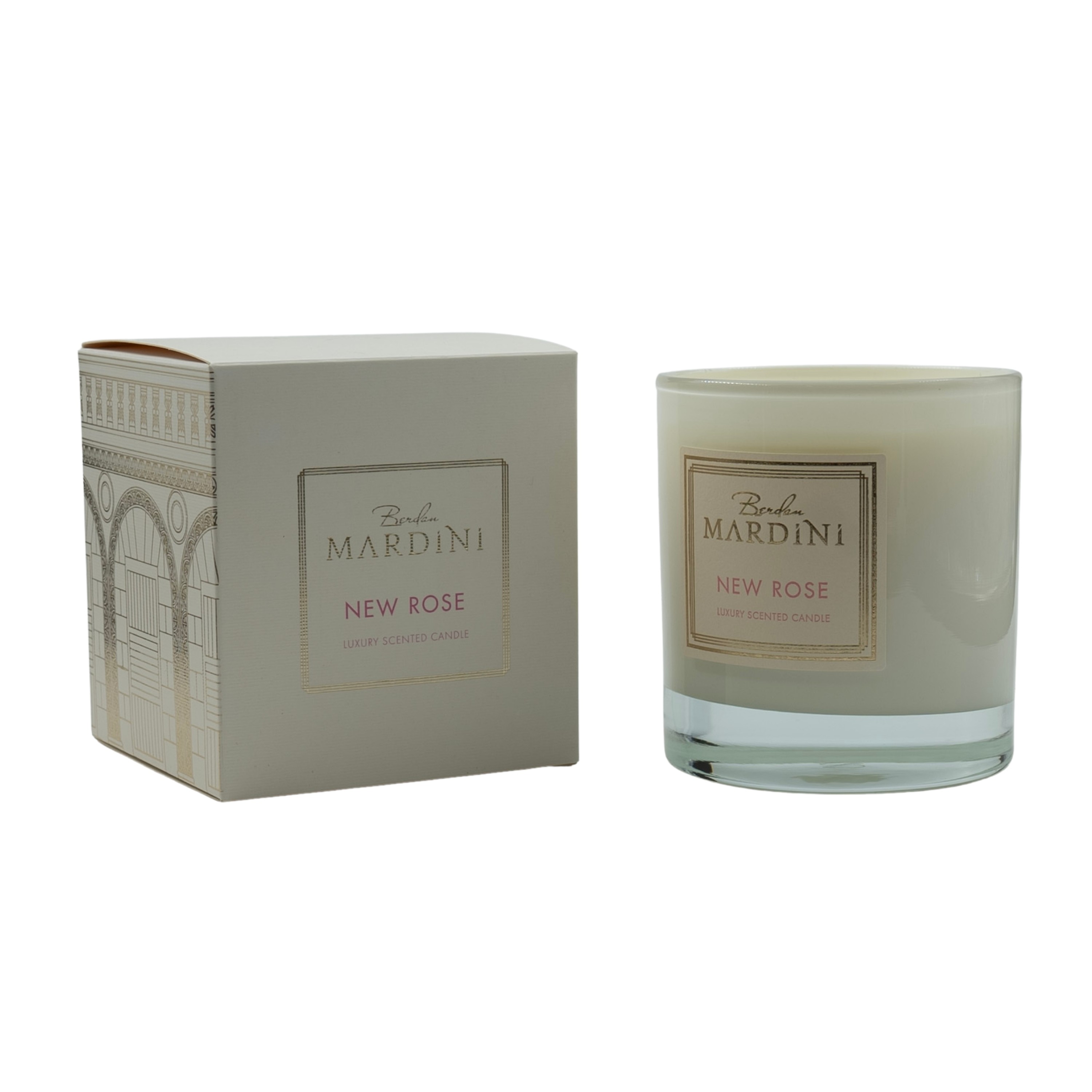 NEW ROSE LUXURY SCENTED CANDLE