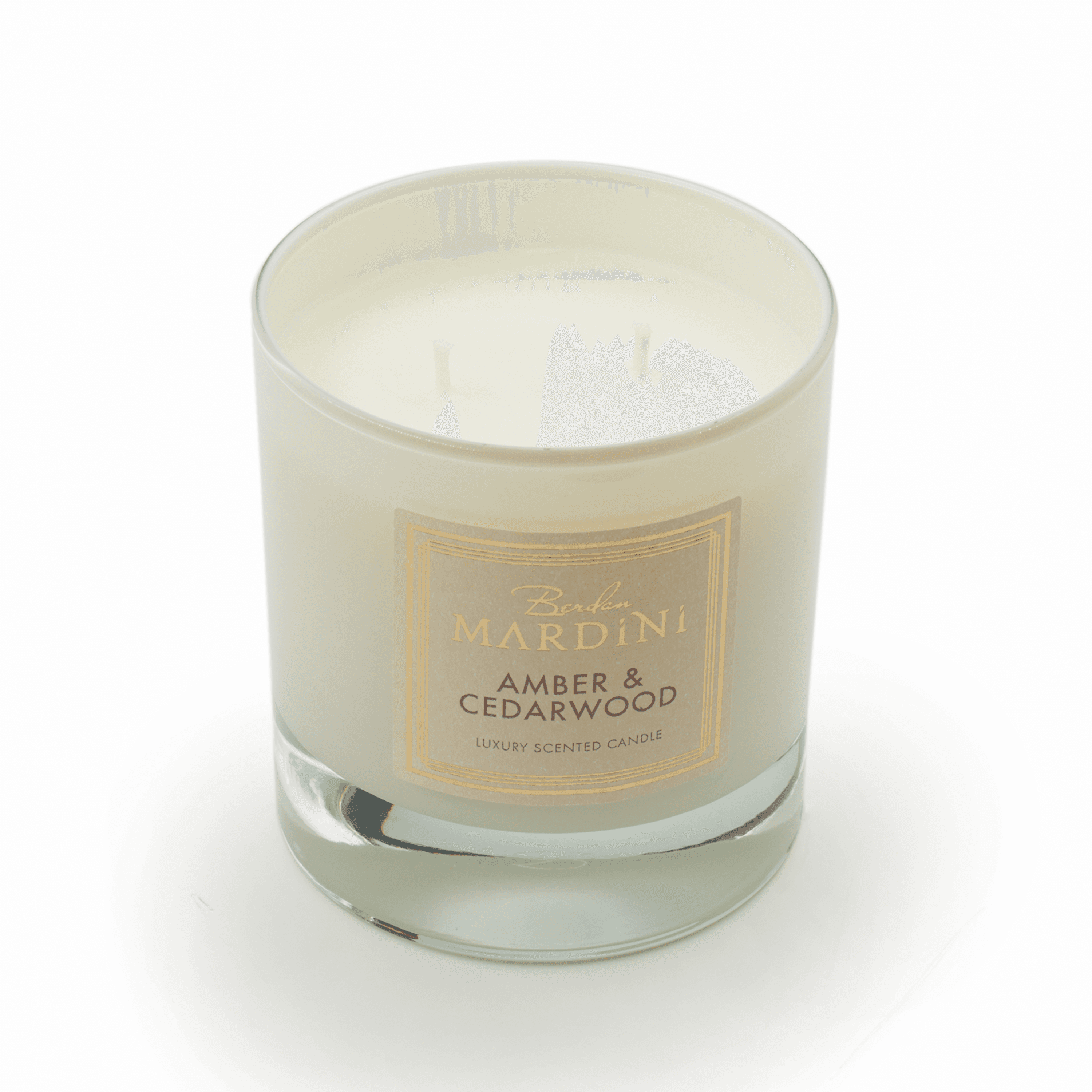 AMBER&CEDARWOOD LUXURY SCENTED CANDLE