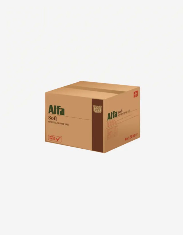 Alfa Soft Susuz Bitkisel Yağ 20 KG