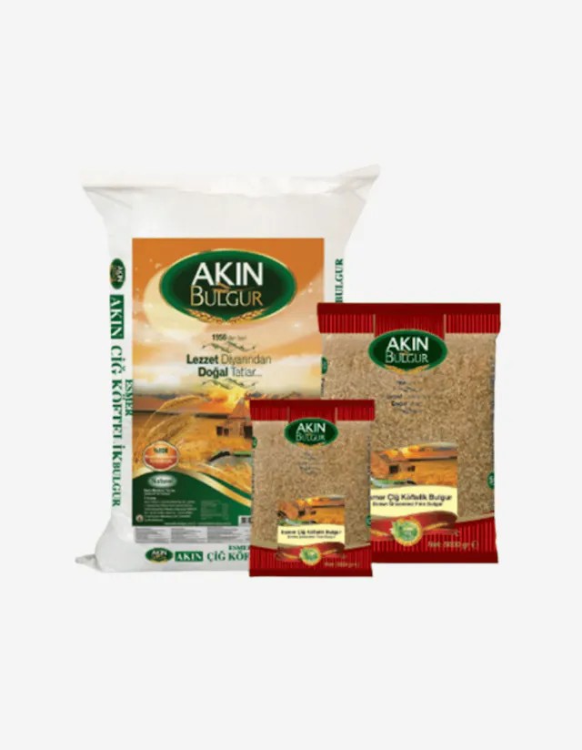 Akın Çiğköftelik Bulgur (Yeşil) 25 KG