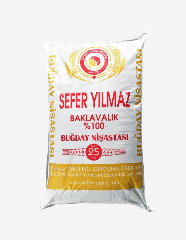 Sefer Yılmaz Buğday Nişastası 25 KG