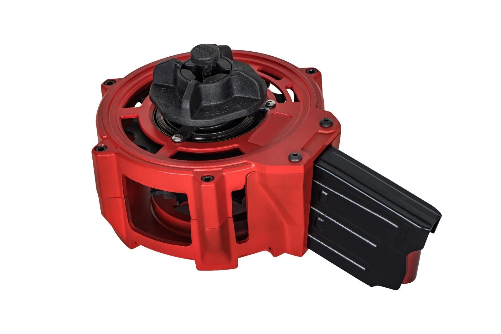 Hunthink 12 Kalibre Metal Gövde Kırmızı Tambur Şarjör