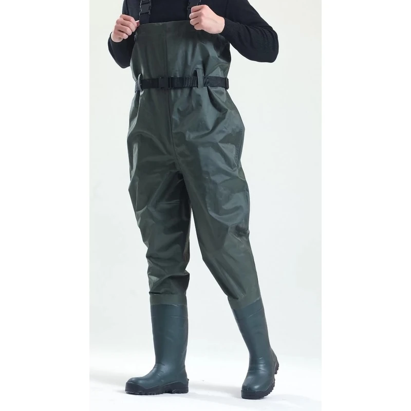 Hunthink Haki Taslan Tulum Çizme