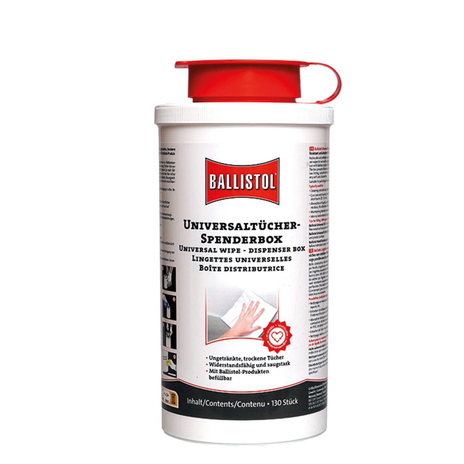 Ballistol Kuru Temizleme Mendili 130'lu