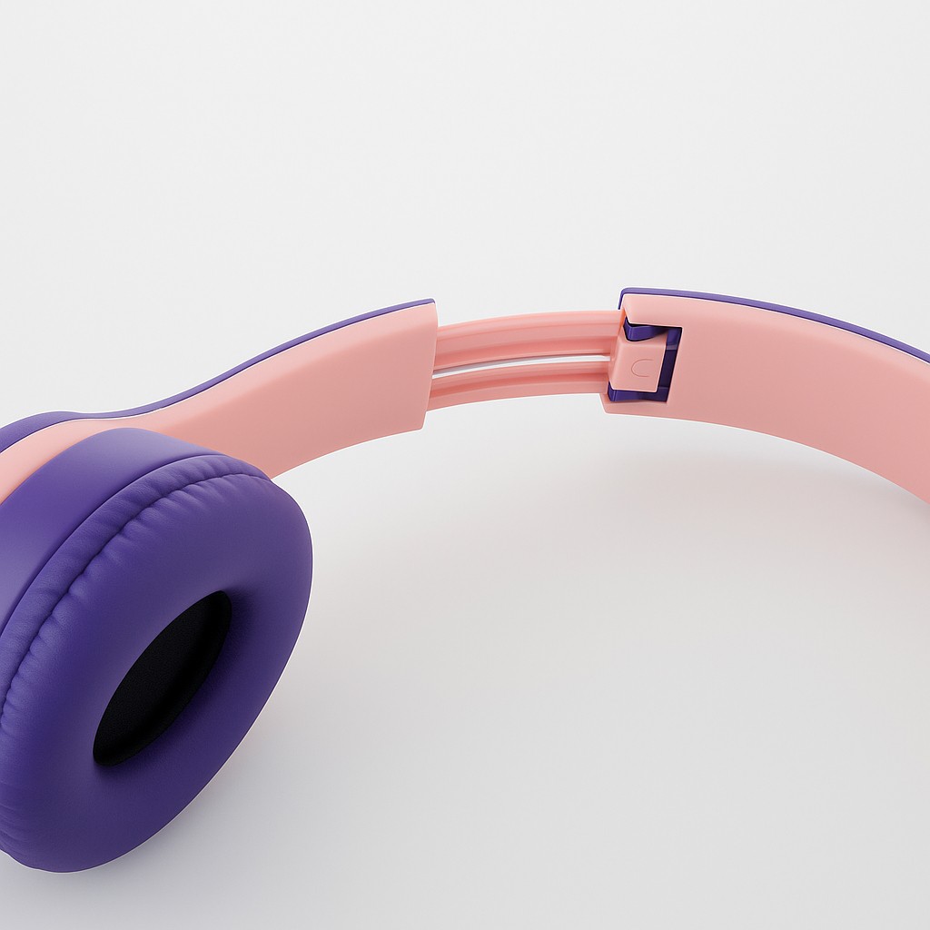 KABLOSUZ BLUETOOTH RGB IŞIKLI ÇOCUK KULAKLIK