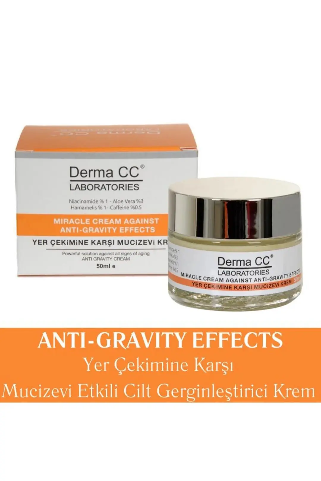 Miracle Cream - Mucizevi Krem - Yer Çekimine Karşı Ve Kırışıklık Karşı