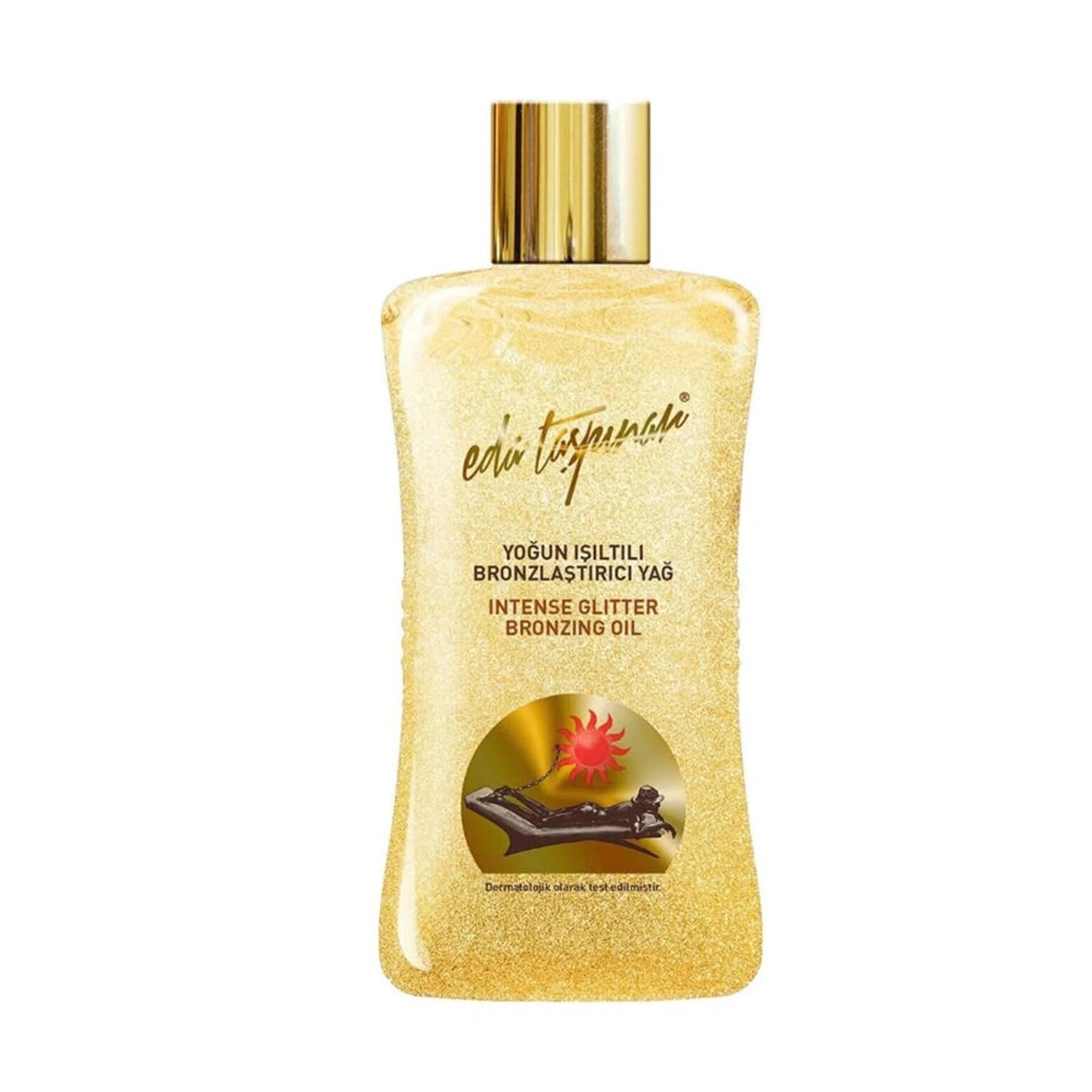 Eda Taşpınar Yoğun Bronzlaştırıcı Işıltılı Yağ 200 ml