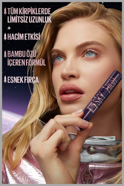 Maybelline New York Lash Sensational Sky High Burgundy Haze Maskara