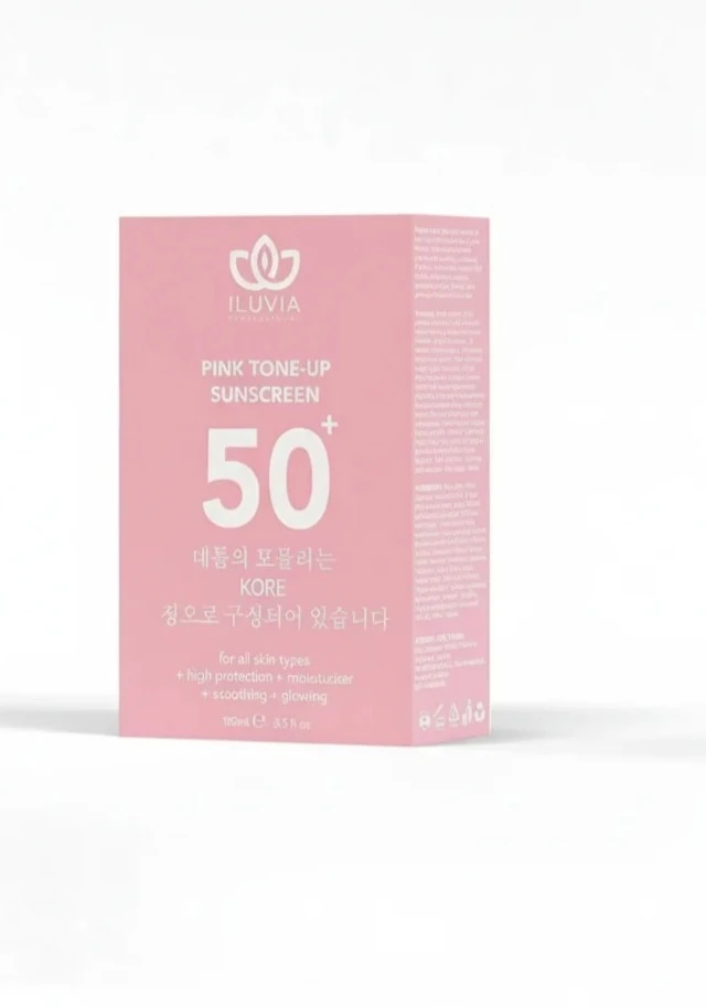 İluvia Spf 50 Pembe Ton Eşitleyici Pink Tone-up Güneş Kremi 100 Ml