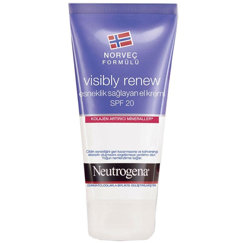 Neutrogena Visibly Renew SPF20 - Koruyucu Etkili El Kremi 75ml