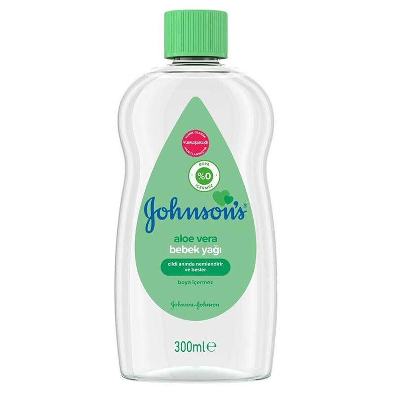 Johnsons Baby Aloe Vera Bebek Yağı 300 ml