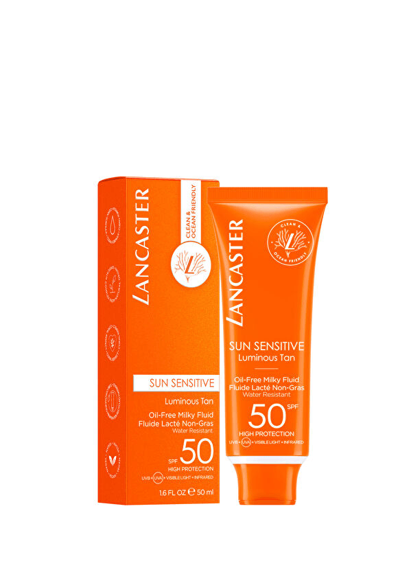 Lancaster Sun Sensitive Oil Free Milky Fluid Spf50 50 ml